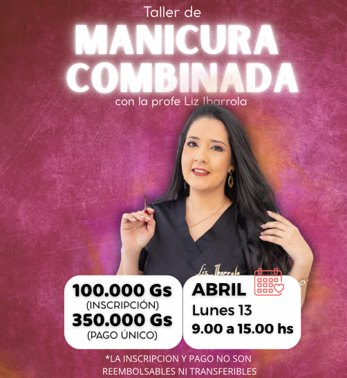 Taller de manicura combinada