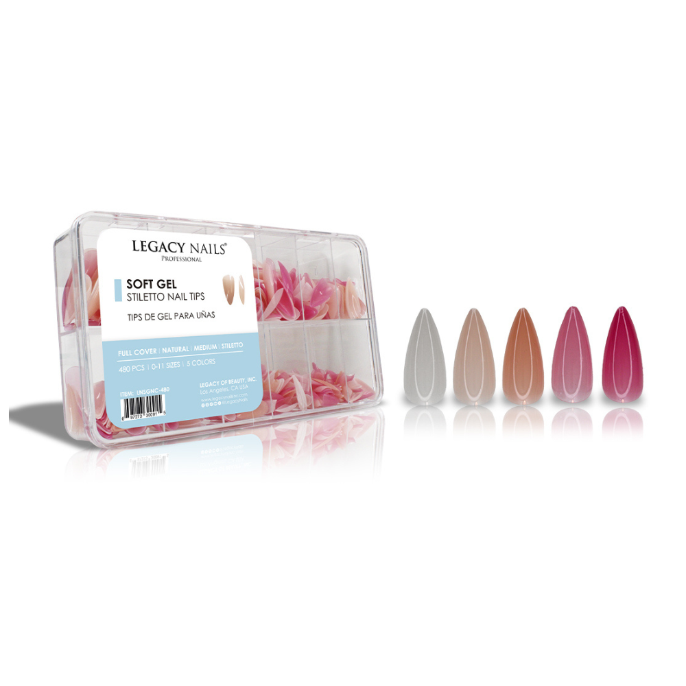 Soft Gel Stiletto Color